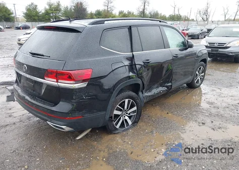 2021 Volkswagen Atlas 2.0T Se из США, поврежденный, VIN 1V2DP2CA8MC524593